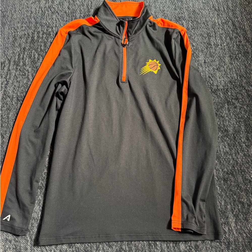 Antigua Black and Orange Phoenix Suns NBA Hoodie 
Size Med, Lg, 2xl